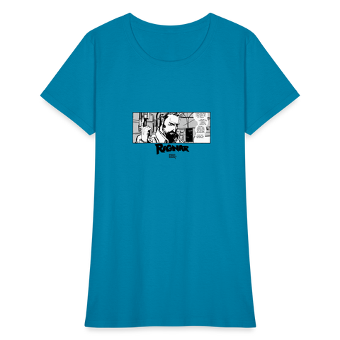 Ragnar Comic | Women's Tee - turquoise