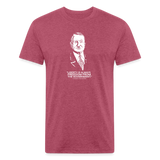 Ludwig von Mises Quote | Men's Tee - heather burgundy