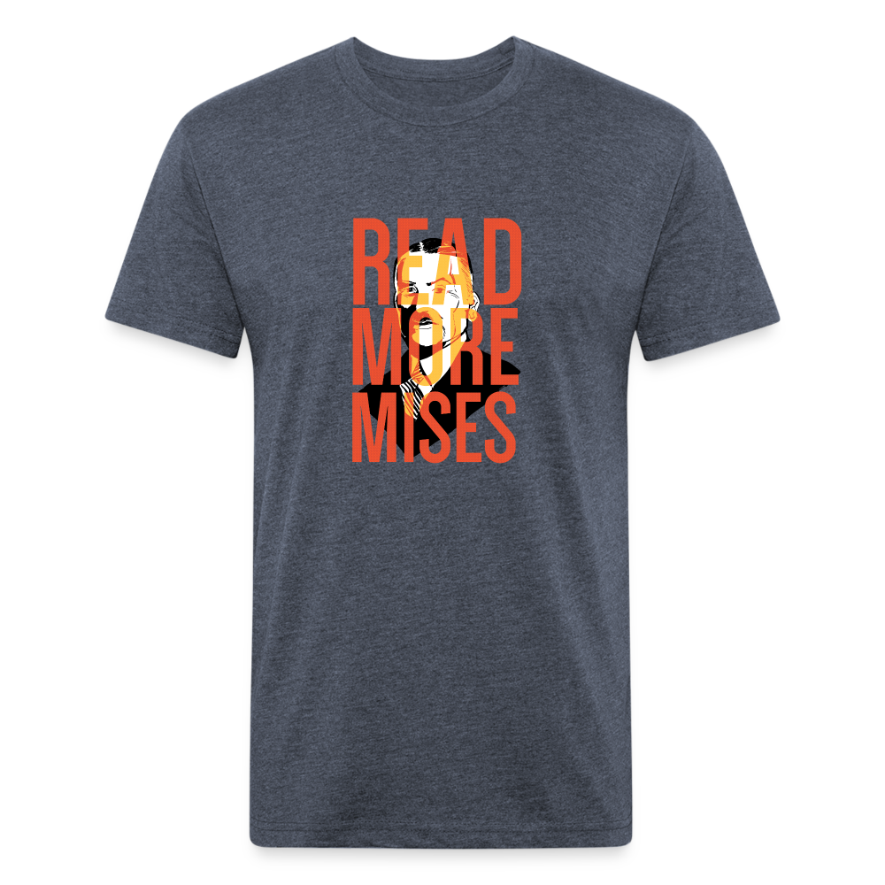 Read More Mises | Men's Tee - heather navy