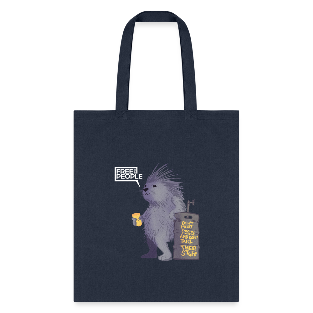 Porcupine Kegger | Tote Bag - navy