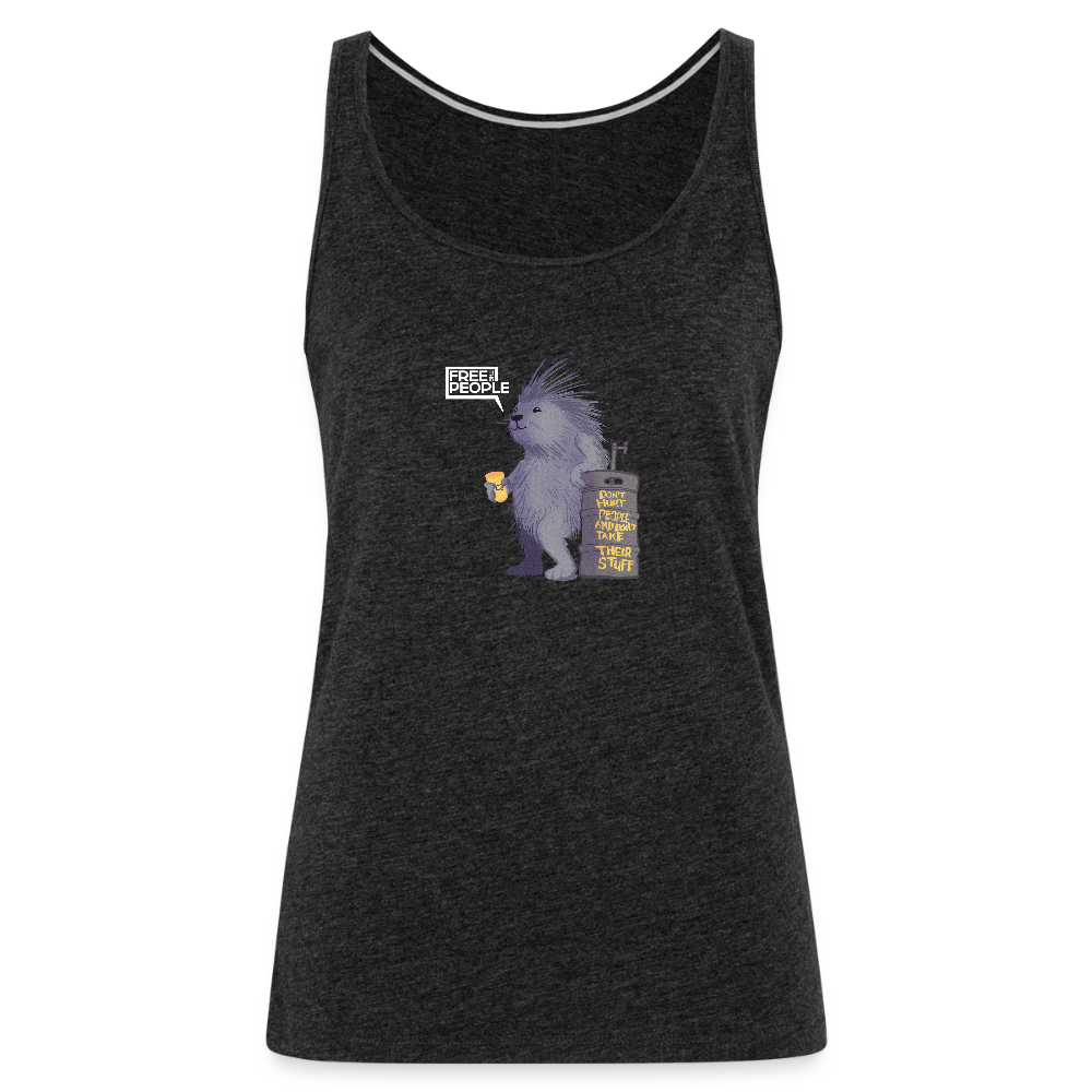 Porcupine Kegger | Women's Tank - charcoal grey
