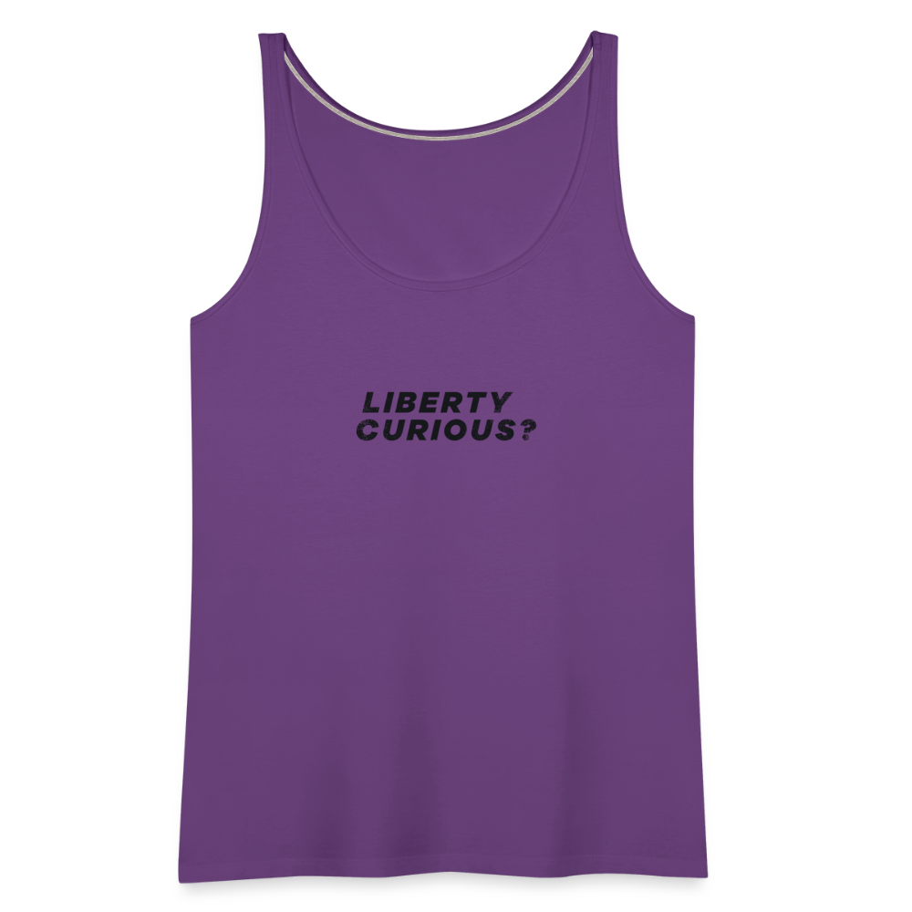 Liberty Curious? | Women's Tank - purple