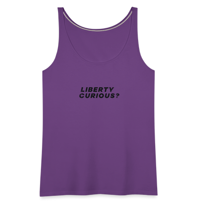 Liberty Curious? | Women's Tank - purple