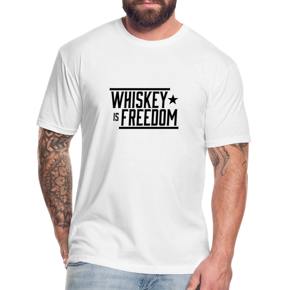 Whiskey is Freedom | Men's Tee - white