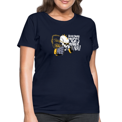 Read More Mises Mother F**ker! | Women's Tee - navy