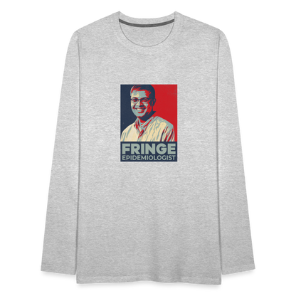 Fringe Epidemiologist | Men's Long Sleeve Tee - heather gray