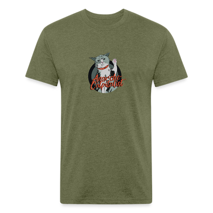Anarcho-Catpitalist | Men's Tee - heather military green
