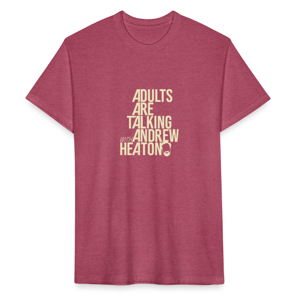 Adults Are Talking | Men's Tee - heather burgundy