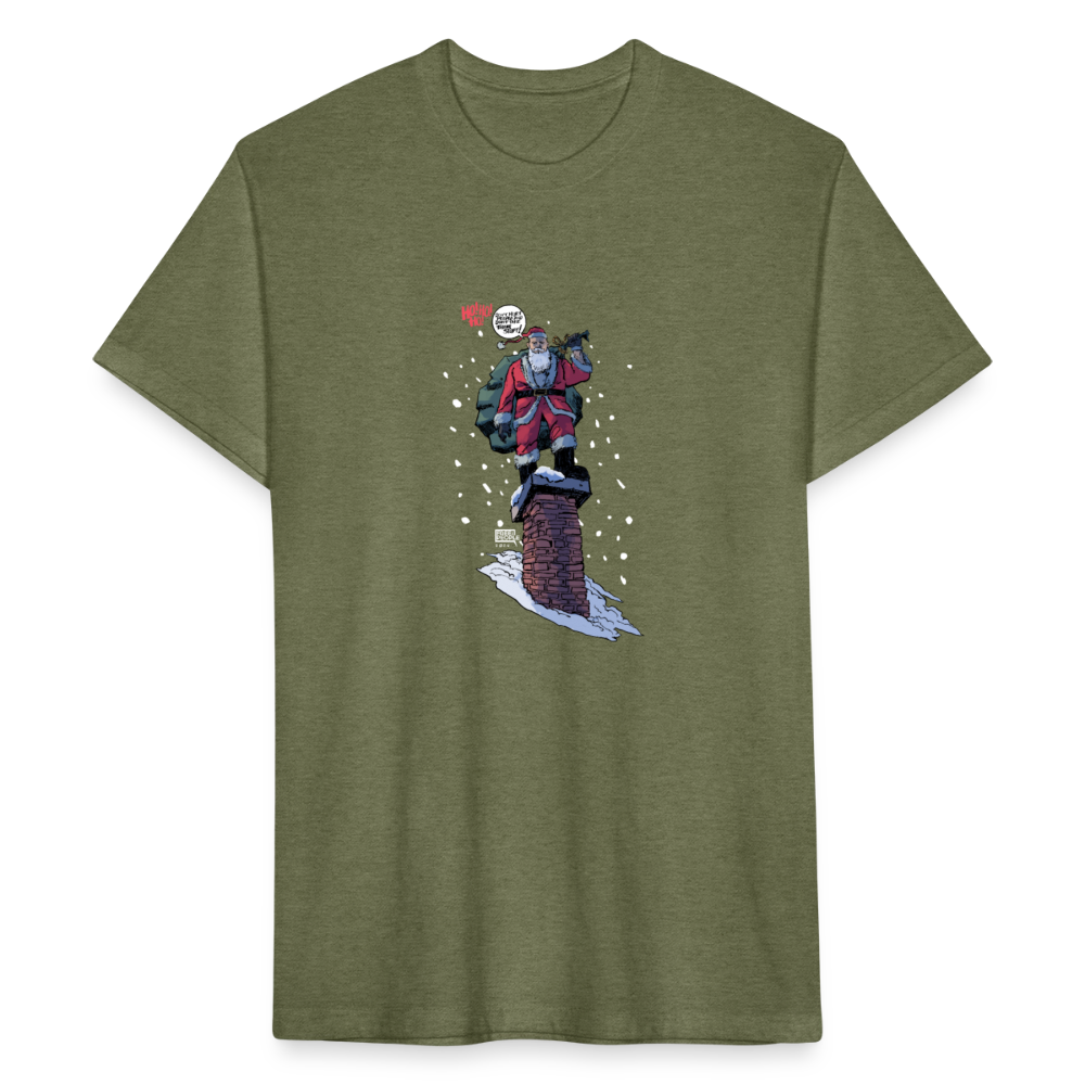 2024 Santa | Men's Tee - heather military green