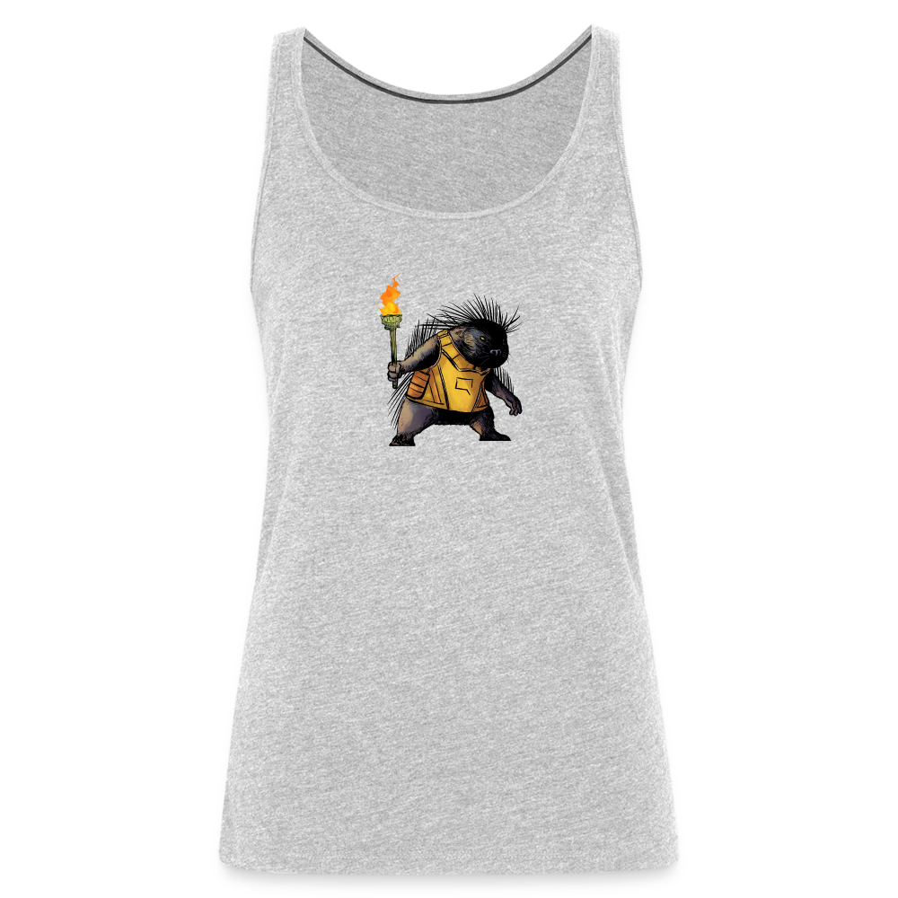 Free the Porcupine | Women's Tank - heather gray