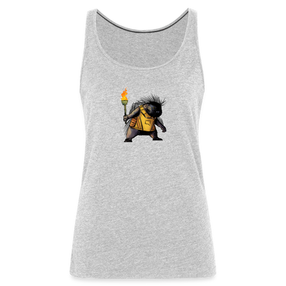 Free the Porcupine | Women's Tank - heather gray