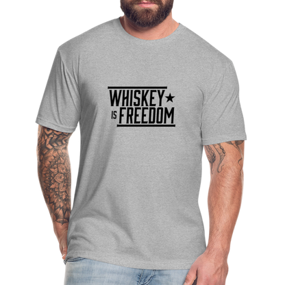 Whiskey is Freedom | Men's Tee - heather gray