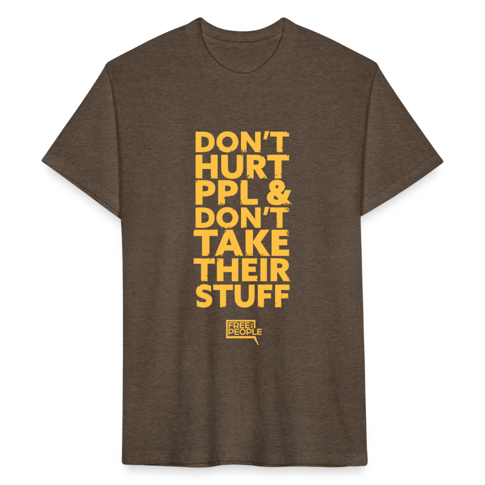 Don't Hurt People | Limited | Men's Tee - heather espresso