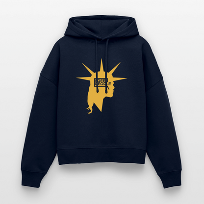 Liberty Head | Women's Hoodie - french navy