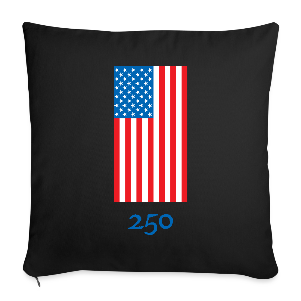 Spirit of '76 | Throw Pillow Cover - black
