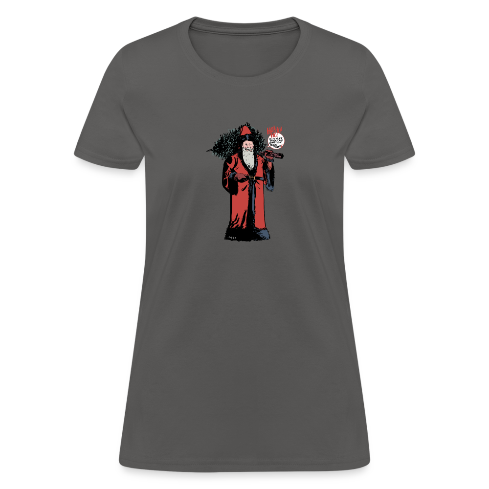 2022 Santa | Women's Tee - charcoal