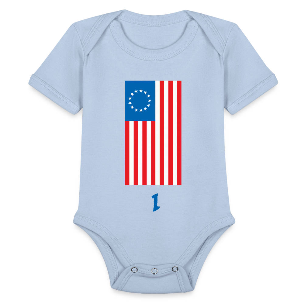 Spirit of '76 | Baby Onesie - sky