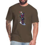 2024 Santa | Men's Tee - heather espresso