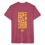 Don't Hurt People | Limited Edition | Men's Tee - heather burgundy