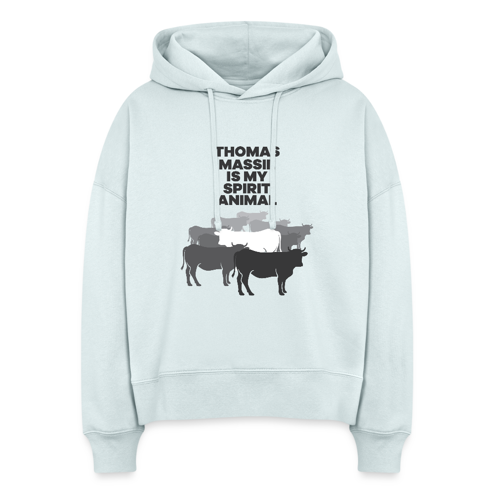 Thomas Massie Is My Spirit Animal | Women's Hoodie - blue ice