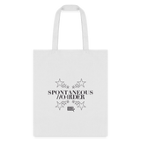 Spontaneous Hoarder | Tote Bag - white