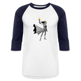 Liberty Hero | Baseball Tee - white/navy