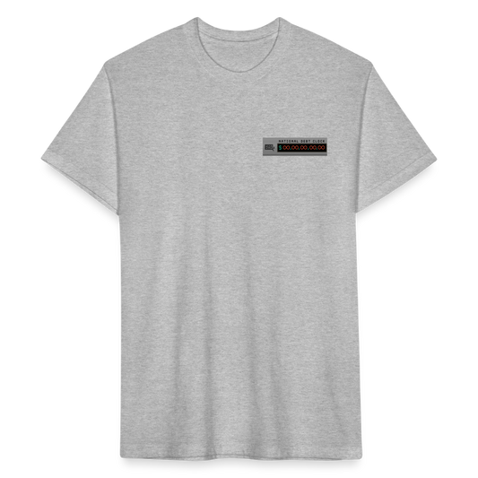 National Debt Clock | Men's Tee - heather gray