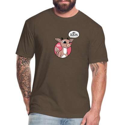 Rudolph Misfits | Men's Tee - heather espresso