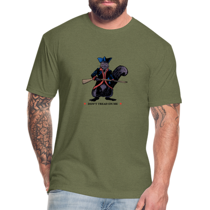 Peanut the Squirrel | Men's Tee - heather military green