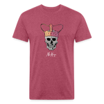 No Kings | Men's Tee - heather burgundy