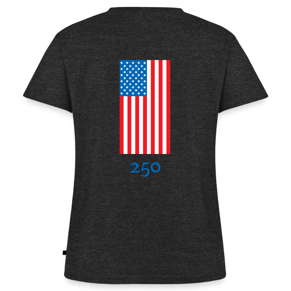 Spirit of '76 | Women's V-Neck Tee - heather anthracite