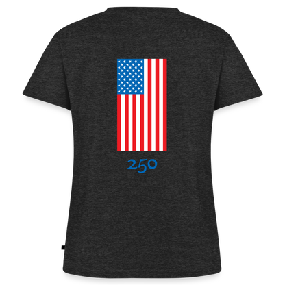 Spirit of '76 | Women's V-Neck Tee - heather anthracite