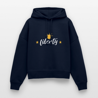 Liberty | Women's Hoodie - french navy