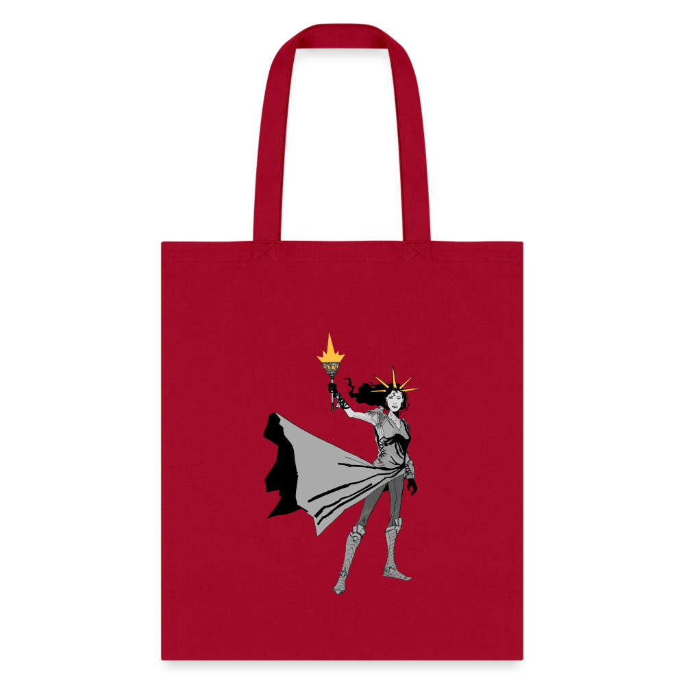 Liberty Hero | Tote Bag - red