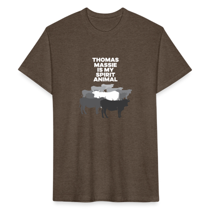 Thomas Massie Is My Spirit Animal | Men's Tee - heather espresso