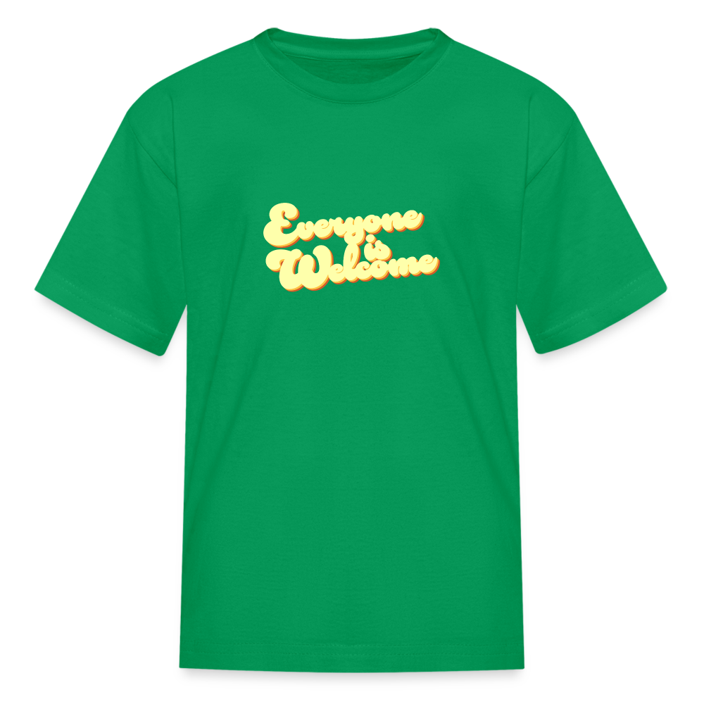 Everyone is Welcome | Youth Tee - kelly green