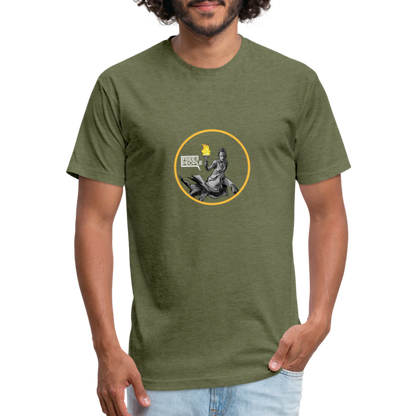 Lady Liberty | Men's Tee - heather military green