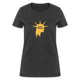 Liberty Head | Women's Tee - heather black