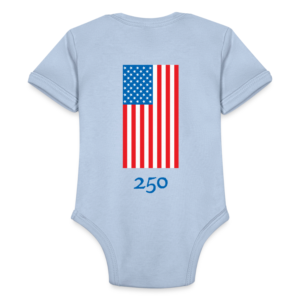 Spirit of '76 | Baby Onesie - sky