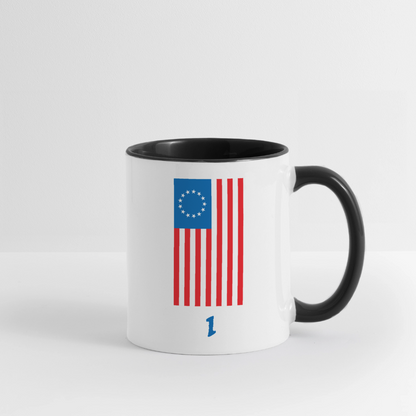 Spirit of '76 Coffee Mug - white/black