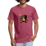 Free the Porcupine | Men's Tee - heather burgundy