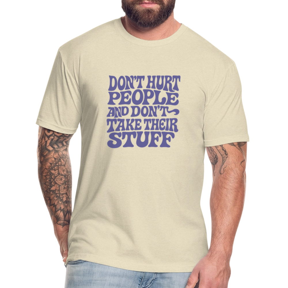 Don't Hurt People | Retro | Men's Tee - heather cream