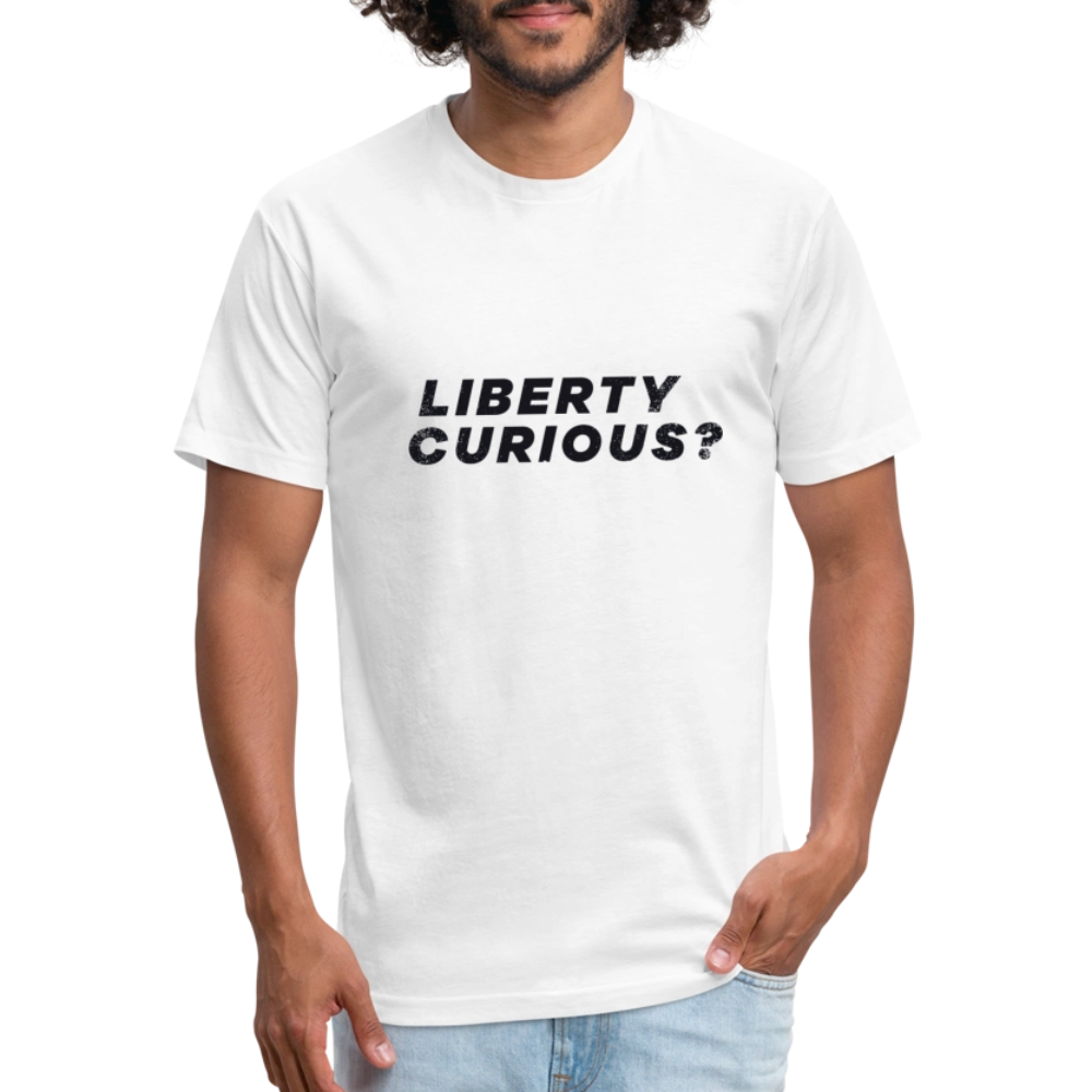 Liberty Curious? | Men's Tee - white