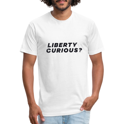 Liberty Curious? | Men's Tee - white