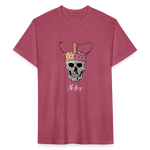 No Kings | Men's Tee - heather burgundy