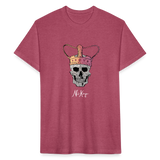 No Kings | Men's Tee - heather burgundy