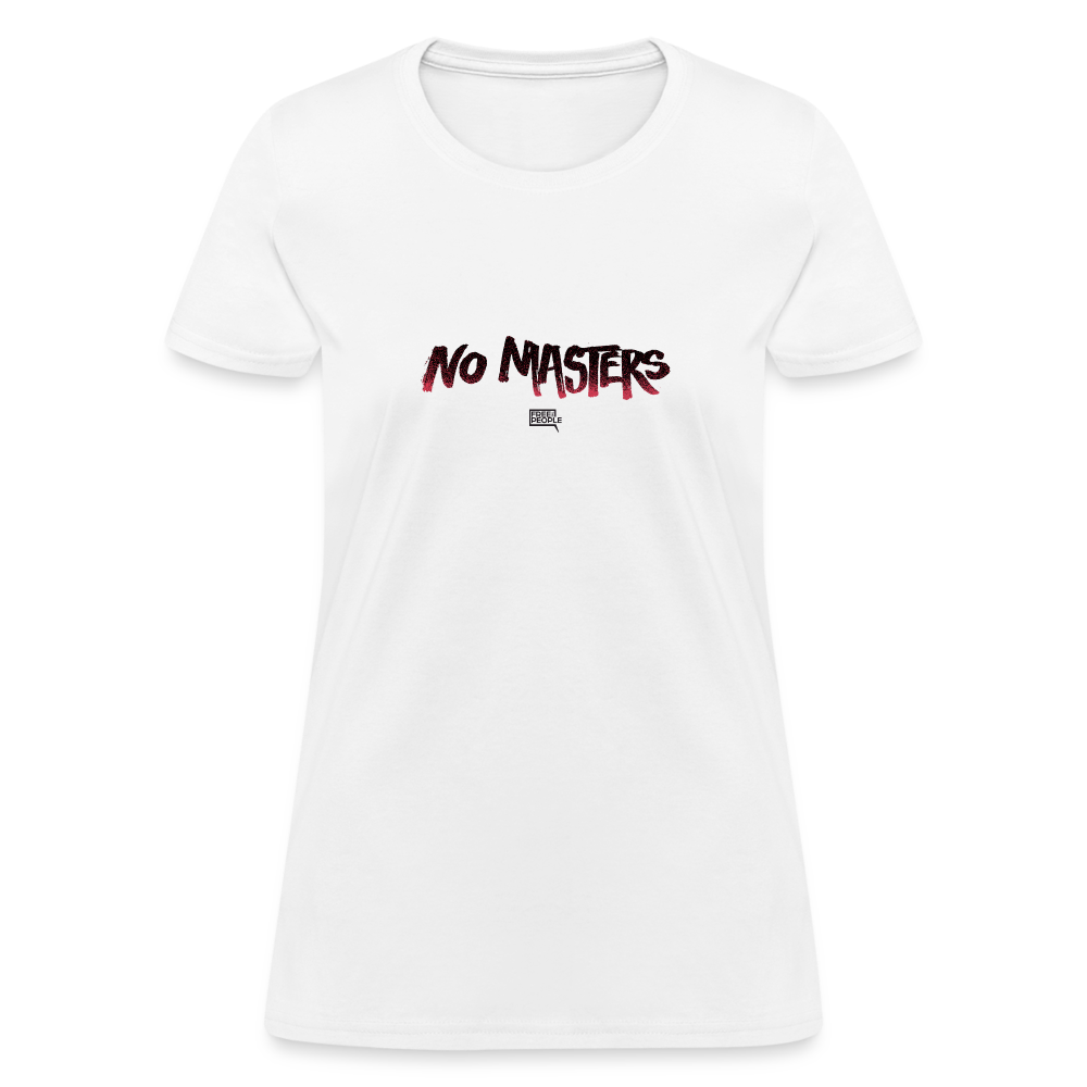 No Masters | Women's Tee - white