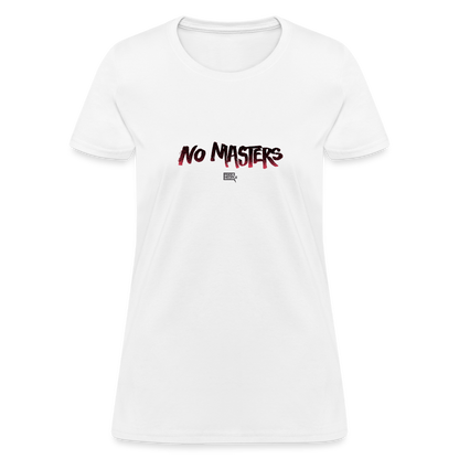 No Masters | Women's Tee - white