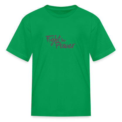 Fight the Power | Youth Tee - kelly green