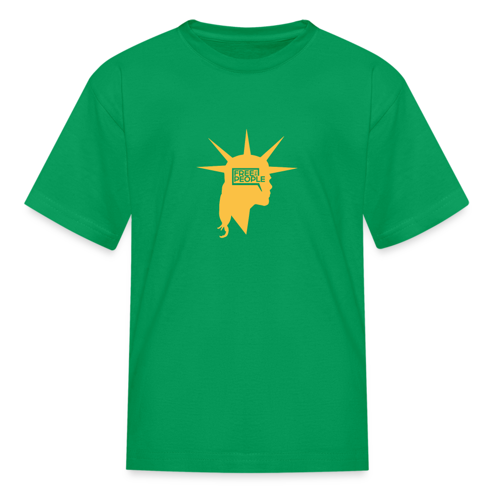 Liberty Head | Youth Tee - kelly green